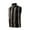 Brown, variant on Men's Stand Collar Full Zip Plush Fleece Vest, Side Storage Pockets Soft Thick Cozy Layer Town Strolls Brown L
