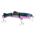 thumbnail image 1 of Señuelos de pesca articulados de varias secciones, cebos duros, minnow y wobbler Azul púrpura, 1 of 7