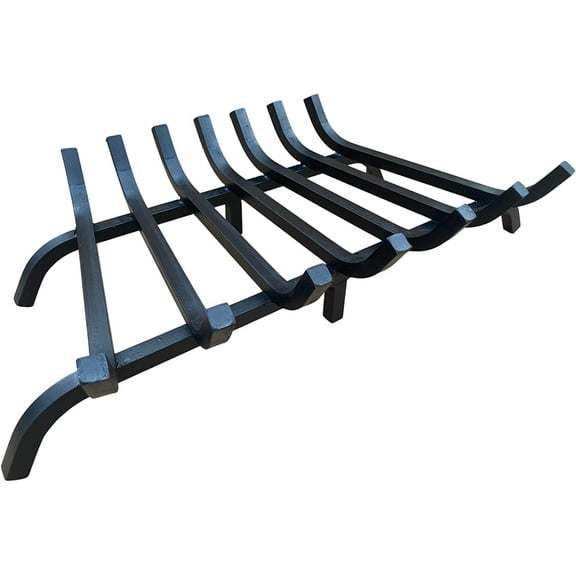 Model TG-29 Fireplace Grate. 3/4" Solid Steel Construction 29" Wide.