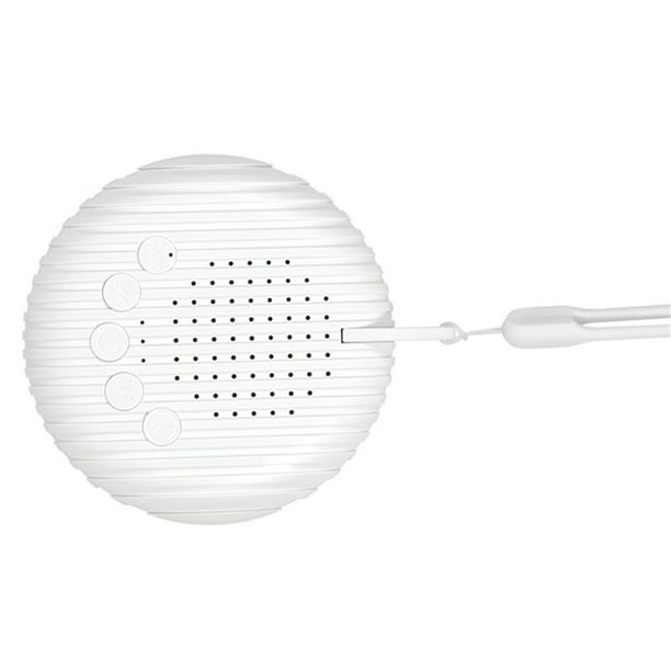 Methold Máquina de ruido blanco, altavoz de apagado automático con carga USB, portátil, de bolsillo, para habitación de bebé, sonido relajante para Electrónica