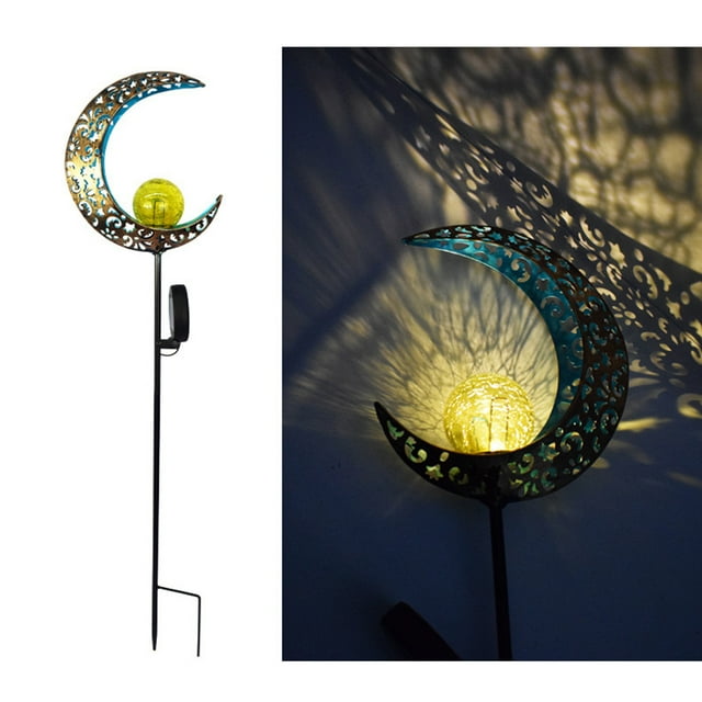 Luz de césped vintage, lámparas de paisaje Lámpara solar para exteriores con recorte vintage Lámpara de luz y sombra para exteriores Diseño fácil de usar