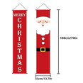thumbnail image 4 of (29) Feliz Navidad Santa Fiesta Banner Colgante Banners de Jardín Decoración de la Puerta de Navidad Afortunado Sencillez, 4 of 5