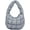 Grey, variant on Quilted Shoulder Bags for Women Designer Pleated Cloud Bag Mini Famle Versatile Small Handbag Women's Cross Bag Tote
