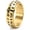 Gold, variant on Stainless Steel Norse Viking Spinner Fidget Ring for Men & Women – Black/Gold/Retro Silver Viking Runes Amulet Signet Ring, Anxiety Relief Spinner Band, Biker Motorcycle Jewelry Gift
