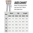thumbnail image 5 of FEOYA Mens Tear Away Sweatpants Pants Zipper Basketball Sports Trousers Straight Leg Joggers Cotton Pants Elastic Waist with 2 Pockets for Gym Running Workout Athletic, 5 of 6