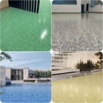 thumbnail image 4 of 3.72 OZ Epoxy Colored Sand Floor Paint, Self Leveling Epoxy Floor Paint, Imitation Marble Paints for Home Workshop Cement Floors Paints Outdoor Non-Slip and Wear-Resistant(Gray), 4 of 10