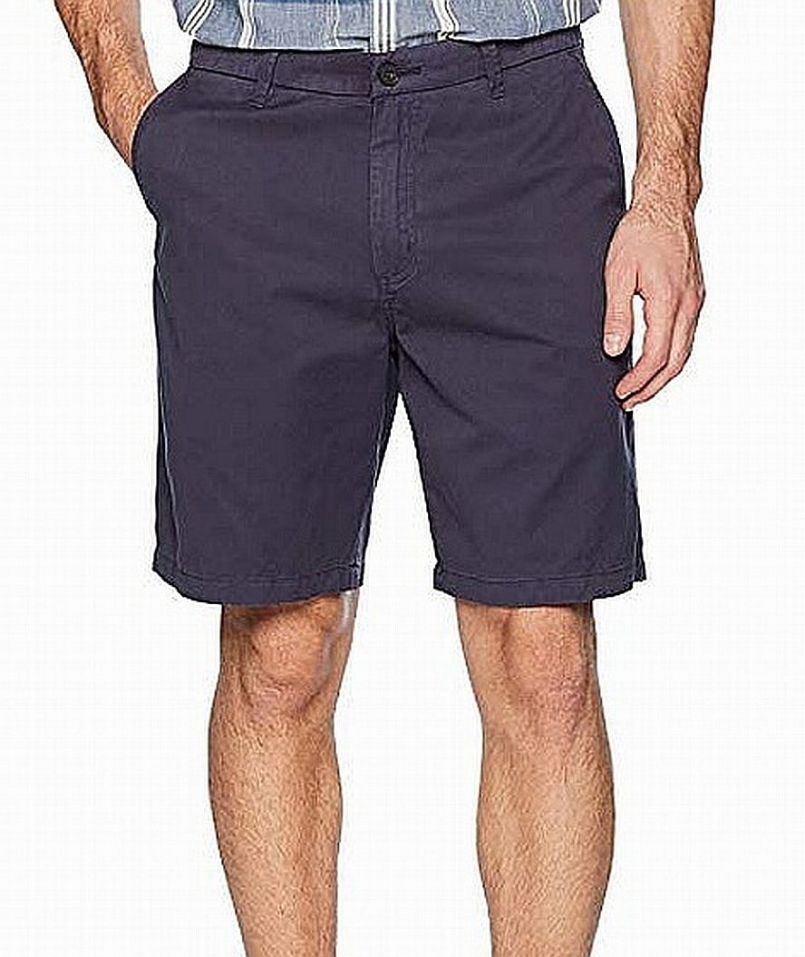 Quiksilver Mens Shorts Navy Four Pocket ButtonFront 32
