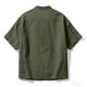 thumbnail image 4 of Camisas de Verano Casuales de los Hombres Lino Cuello de Manga Corta para la Playa Holiday Street Wear, 4 of 5