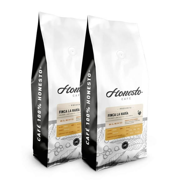 Honesto Cafe Two Whole Coffee Bags
