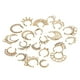 thumbnail image 4 of Piercing de nariz Sunnimix Acero Inoxidable 21 piezas oro 19x17 mm, 4 of 8
