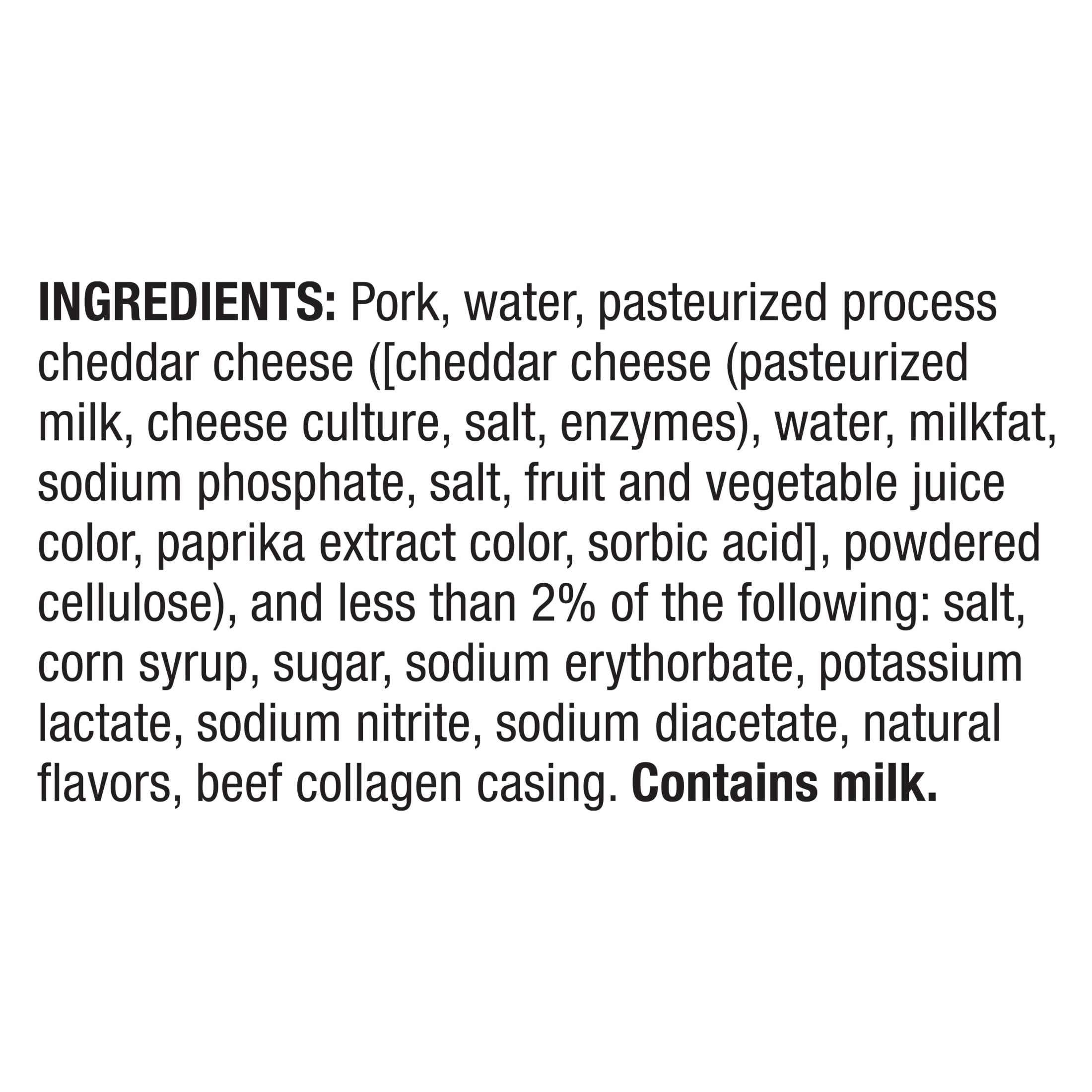 Johnsonville Beddar with Cheddar Smoked Sausage Party Pack, 12 Links, 1 lb 12 oz, Refrigerated