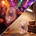 thumbnail image 6 of SHJHENG Halloween Araneid Floral Themed Wine Glass With Gold Rim Decorative Drinking Glass Elegant Glass Cup Ideal Gift For Festival 420ml, 6 of 6