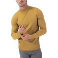 thumbnail image 1 of GHSDFBB Men Regular Fit Basic Lightweight Long Sleeve Pullover Top Mock Turtleneck T-Shirt, 1 of 3