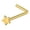 Gold, variant on QIQUWOHUL Stainless Steel Nose Rings Hoop Studs Body Piercing Jewelry Nose Ring Hoop For Women,Nostril Piercing Jewelry