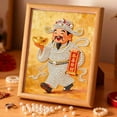 thumbnail image 6 of DIY Decorative Painting Kit With Adhesive Materials For Traditional Wealth Symbol Home Art, 6 of 8
