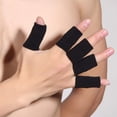 thumbnail image 2 of 10 piezas de fundas para los dedos, funda protectora para los dedos para el deporte, soporte elástico para los dedos, protector elástico para los dedos BANYUO Hogar, 2 of 5