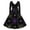 9#e Black, variant on Womens Halloween Dress Pumpkin Costume Dresses Vintage Bat Print Dress A Line Dress Halloween Themed Plus Size Clothes Black L