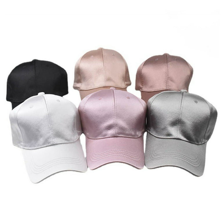 Pxiakgy Silk Satin Vintage Baseball Caps Men Women Unisex
