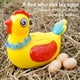 thumbnail image 3 of Juguete eléctrico para poner huevos de gallina para niños, juguete para caminar con luz colorida y música, juguetes interactivos, 3 of 7