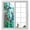 Green, variant on Window Privacy Film Abstract Red Stained Glass Window Film Decorative Sun Block Window Cover Painting Buildings Geometric Color Block Window Clings Static Adhesive Sticker for Bathroom 23.6"x59"