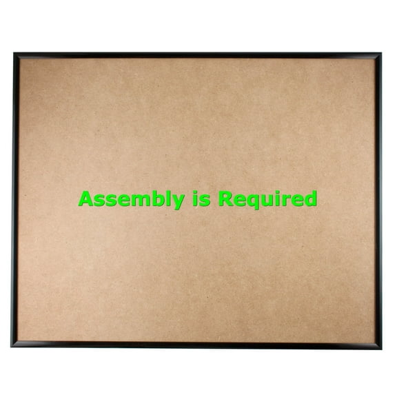 Quadro Frames 17x20 inch Picture Frame, Black, Style P375-3/8 inch Wide Molding