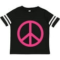 thumbnail image 3 of Inktastic Pink Peace Sign Girls Toddler T-Shirt, 3 of 5