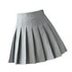thumbnail image 4 of Falda plisada Mini uniforme de colegiala de tenis de cintura alta con pantalones cortos, gris, XXL Vogacara AP001094-20, 4 of 7