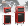 thumbnail image 3 of Gymax 6-Drawer Rolling Tool Chest Lockable Tool Box and Storage Cabinet Garage Workshop, 3 of 10