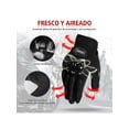 thumbnail image 3 of Guantes Para Moto VIMI Con Protección Anti Derrapes Talla M Negro, 3 of 7