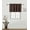 BROWN COFFEE, variant on 1 STRAIGHT WINDOW VALANCE TOP DECOR FOAM LINED BACKING ROD POCKET MANY COLORS