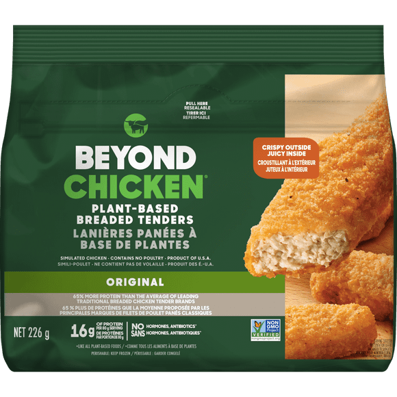 Beyond Meat Lanières Panées À Base De Plantes, 226g Beyond Meat Croquettes Pannes A Base Plantes, 226g