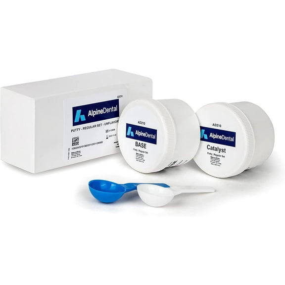 Putty Mix, VPS Base & Catalyst 240g - Regular Set