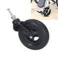 thumbnail image 4 of Roulette avant Universelle de 8 Pouces pour Fauteuil Roulant avec Moyeu en PU Épaissi, Roue Solide en PVC et Axe à Roulement en Acier Inoxydable – Roue de Remplacement Absorbant les Chocs et Résistante à l'Usure pour Aides à la Mobilité, Véhicules Médicaux, 4 of 6