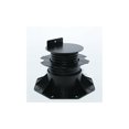 thumbnail image 1 of 5pcs ADJUSTABLE PEDAL FROM 60 TO 138 MM FOR WOOD AND COMPOSITE TERRACE - Colors - Black, Covered area in m² - 0.09, 1 of 5