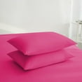 thumbnail image 5 of IR Imperial Rooms 2 Piece Duvet Cover Set Soft Microfiber Button Closer Hot Pink Color Twin All-Age, 5 of 7