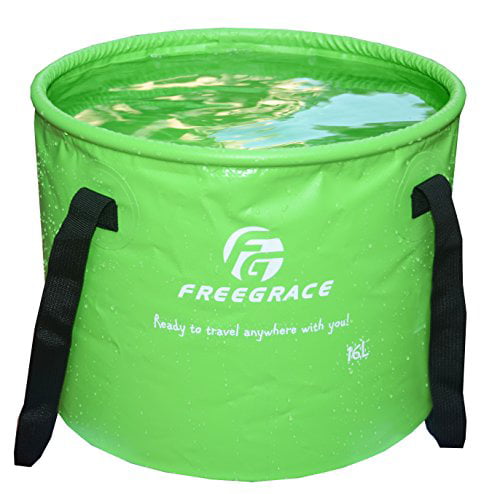 5/10L Folding Drinking Water Bucket Camping Water Container Storage Bag UK Stock 