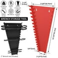 thumbnail image 2 of Porte-clés à Clé Magnétique à 16 Fentes pour Boîte à Outils et Porte-Clé Mural 2PCS Rouge et Noir, 2 of 7
