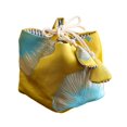thumbnail image 1 of GINTBN Teapot Storage Bag Drawstring Storage Case Chinese Kung Fu Teaware Bag with Embroidery Portable Travel Tea Set Storage Bag Multi-Function Teacup Container 3.71 x 3.71 x 4.49 inch, 1 of 8