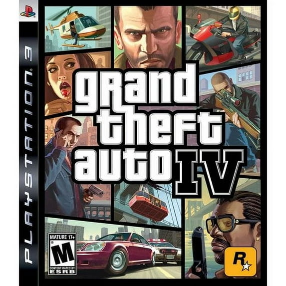 Pre-Owned Grand Theft Auto IV Rockstar Games PlayStation 3 710425370113