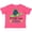 Vintage Hot Pink, variant on Inktastic Port St. Lucie, Florida Happy Sea Turtle Boys or Girls Toddler T-Shirt