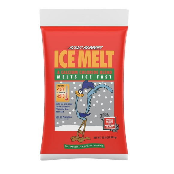 Scotwood Industries 50B-RR Road Runner Premium Ice Melter, 50-Pound