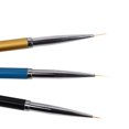 thumbnail image 4 of Guardurnaity BGVfive3Pcs Nail Liner Pen Cerdas de nailon superfinas Mango de metal Pintura Dibujo Gel Liner Manicure Polish Brush Tool Juegos de manicura, 4 of 6