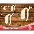 thumbnail image 3 of Unfinished Wood Gallbladder Shape | DIY Craft Cutout 10" / 3/4", 3 of 3