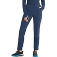 thumbnail image 3 of Cherokee Infinity Women's Pull-on Scrub Cargo Pants with Mid-Rise Tapered Leg and 5 Pockets Plus Size IN120A, 2XL, Navy, 3 of 4