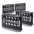 thumbnail image 1 of Faros LED EN LÍNEA LED STORE 4x6, 4 piezas, 45 W, haz sellado H4, 1 of 9