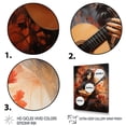 thumbnail image 3 of Designart "Passion Fiery Music Flamenco wall art" Portrait Wall Decor, 3 of 5