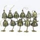 thumbnail image 4 of Paquete de 2 Dragon Vintage Dragon Fengshui Buena Suerte Bendición para el Hogar Jardín Colgante Windchime Bendición Decoración Regalo, 4 of 8