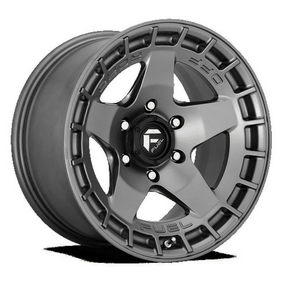 Fuel D734 Warp 20X9 6X139.7 1Et 106.1Cb Matte Gun Metal Wheel