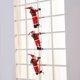 thumbnail image 2 of Juguete de decoración de escalera de cuerda de escalada de Papá Noel, 3 piezas Colgante de Navidad Muñeca Árbol colgante Hogar Interior / Pared exterior Decoración de fiesta familiar kaili Sencillez, 2 of 5