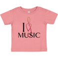 thumbnail image 3 of Inktastic I Love Music Boys or Girls Baby T-Shirt, 3 of 5
